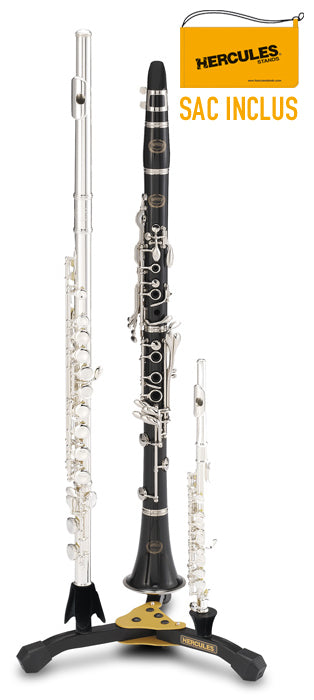 Stands Stand Triple Pour FLUTE-clarinette-piccolo DS543BB