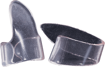 12 x Doigts Medium Transparents Écaille