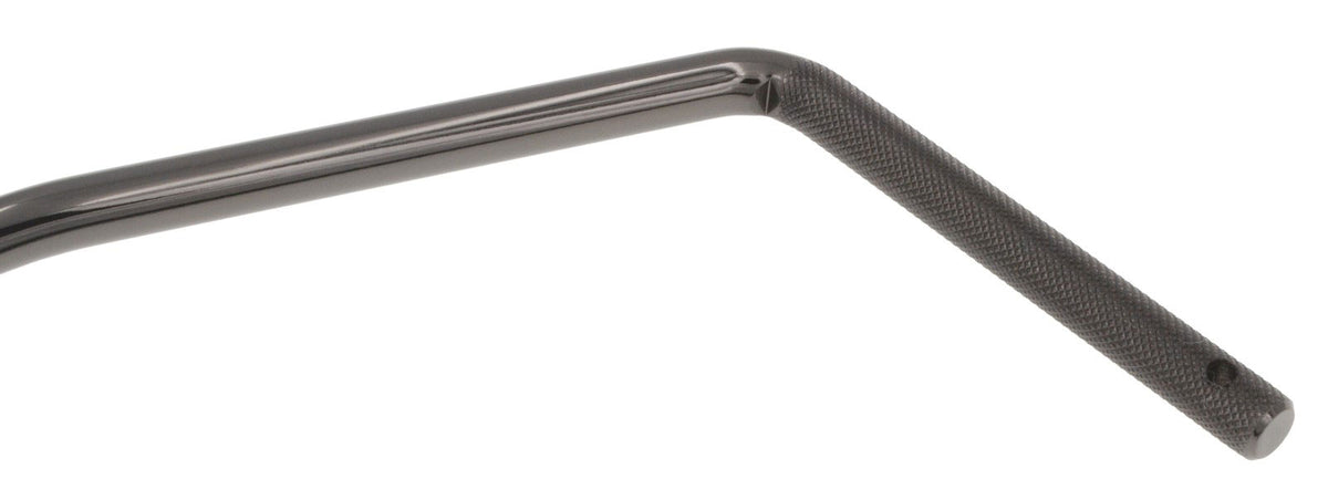 BDS7-105-Bk Pieds Grosse Caisse Incurvés 10.5mm X2 Noir