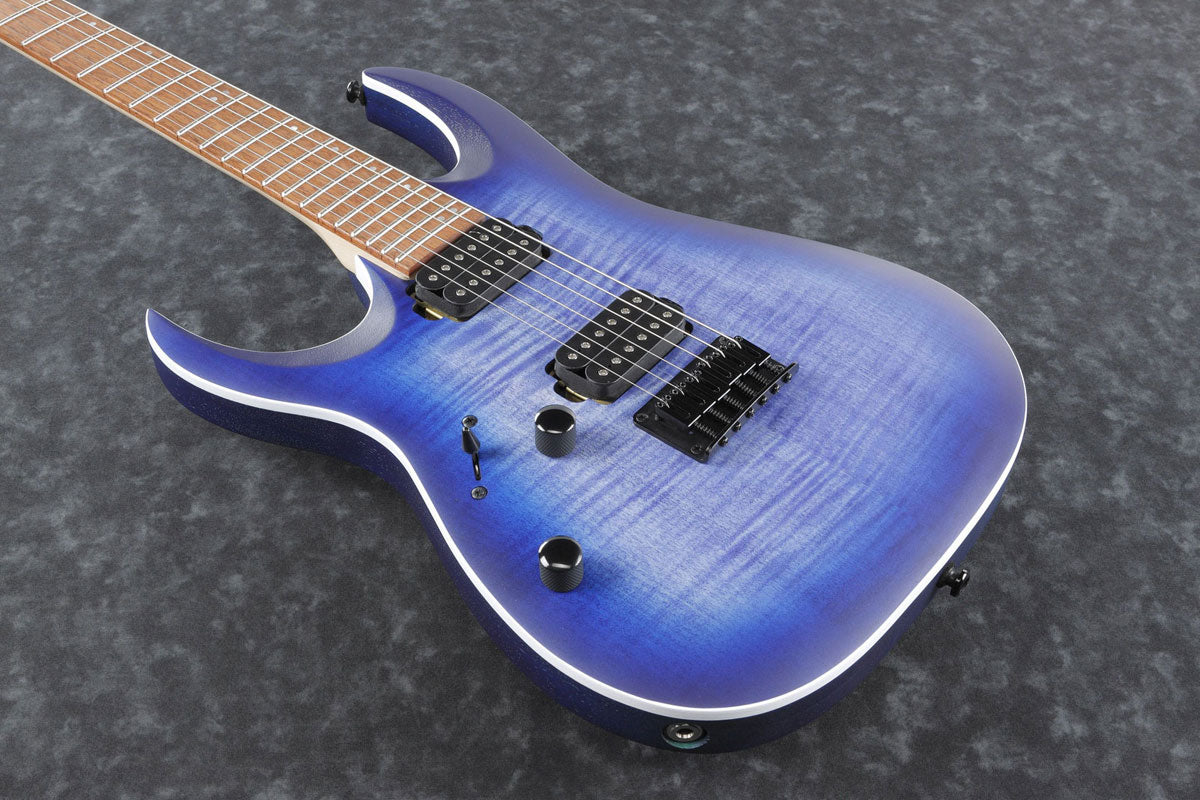 RGA42FML-BLF Blue Lagoon Burst Flat Axe LH