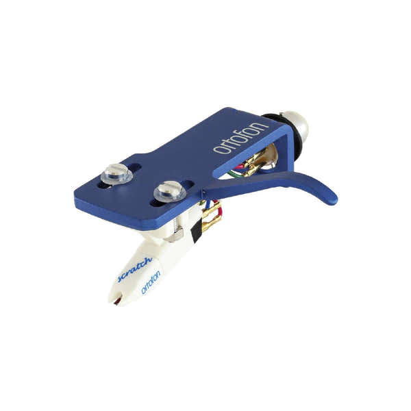 ORTOFON DJ Om Scratch White On SH-4 Blue