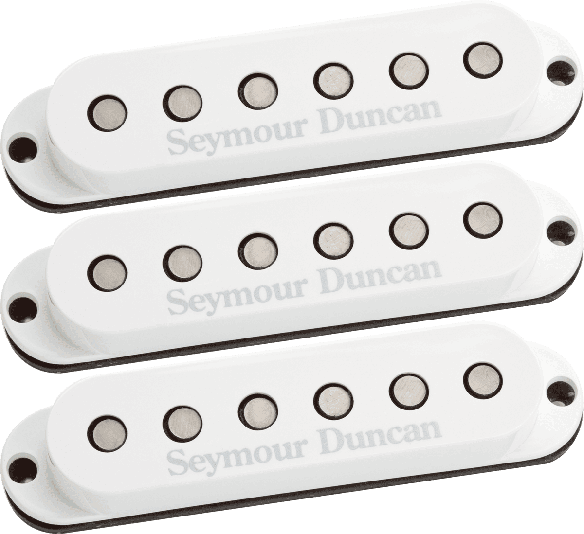 Seymour Duncan SSL-5-CSET - Custom Staggered Strat Cal Kit Blanc