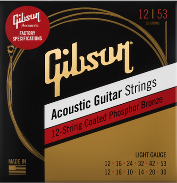 SAG-PB12l 12-string Coated Phosphor Bronze 12-53