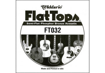 FT032 Semi-Flat Phosphor Bronze 32