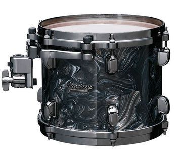 Starclassic Maple 13X9 Tom Black Nickel Hardware Charcoal Swirl MRT1309BN-CCL