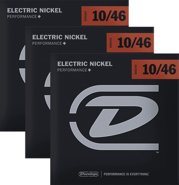 Nickel Plated Steel Pack de 3 Medium 10-46
