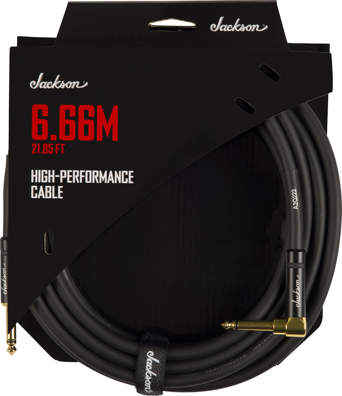 Câble Haute Performance Noir 21,85'.