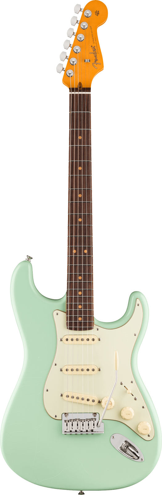 Stratocaster '60s American Ultra Luxe Vintage RW Surf Green