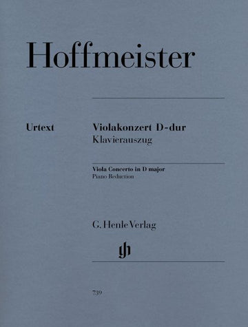 Hoffmeister F.a. - Viola Concerto D Major