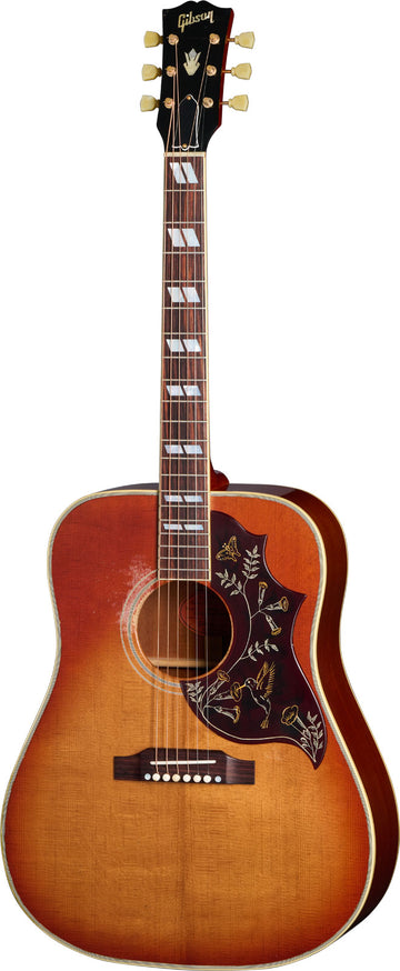 Hummingbird Heavy Aged Washed Cherry Sunburst CSHR