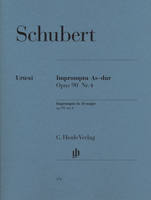 Schubert F. - Romptu A Flat Major Op. 90,4 D 899