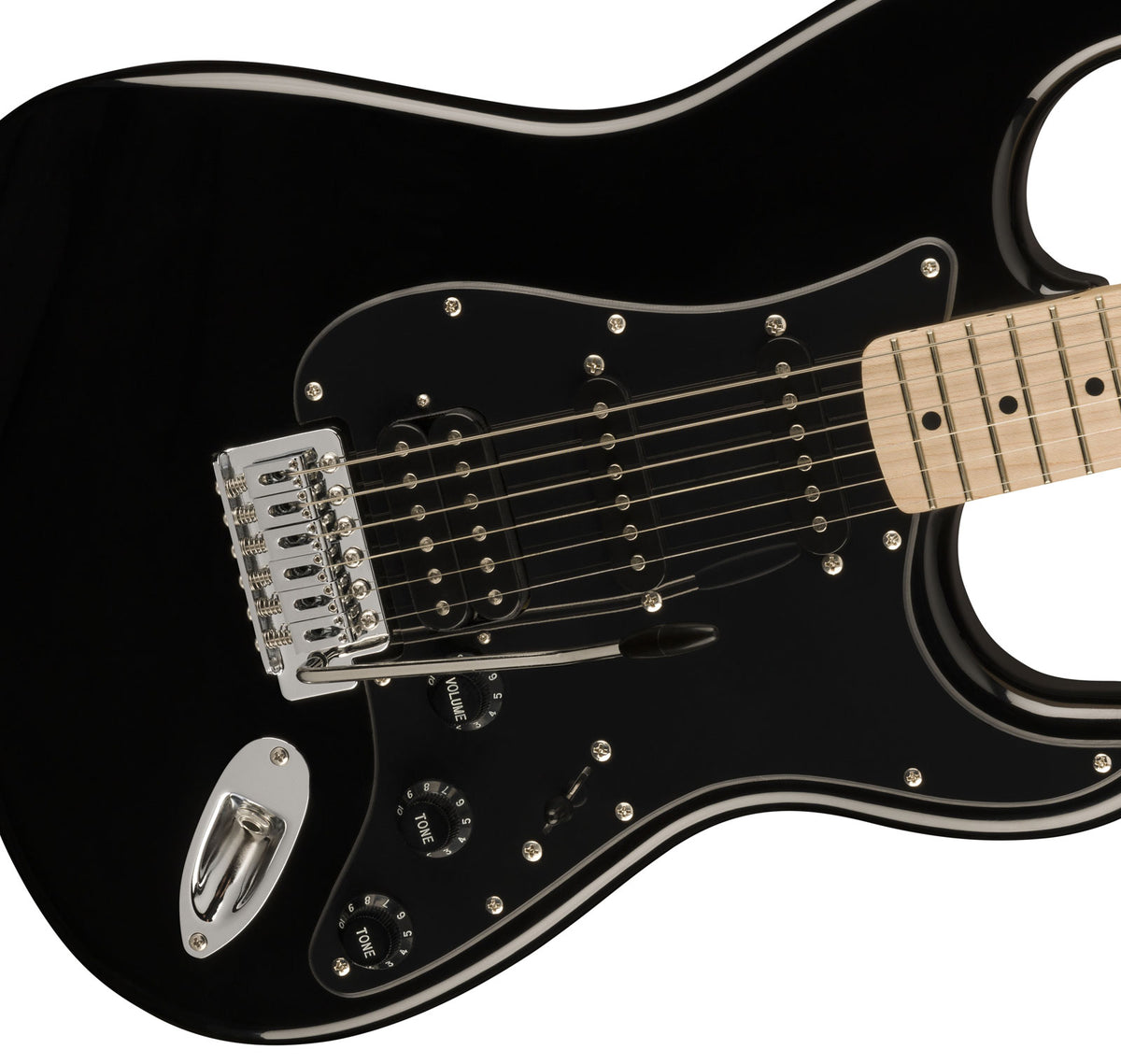 Stratocaster HSS Sonic Mn Black