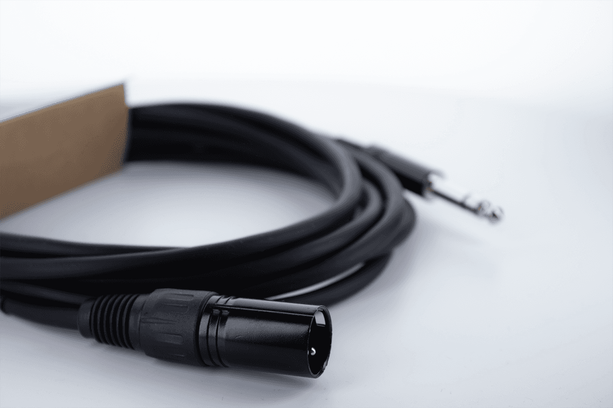 Câble Audio XLR Mâle / Jack Stéréo - 1 M