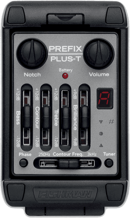 Fishman Preampli Prefix PLUS-t Format Etroit