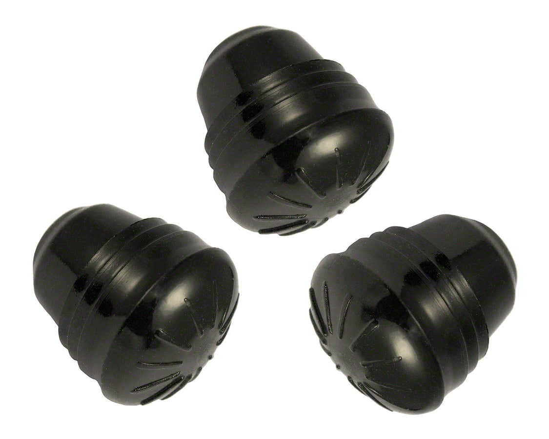 FTR95-127 Pieds Caoutchouc Tom Basse 9.5-12.7mm (X3)