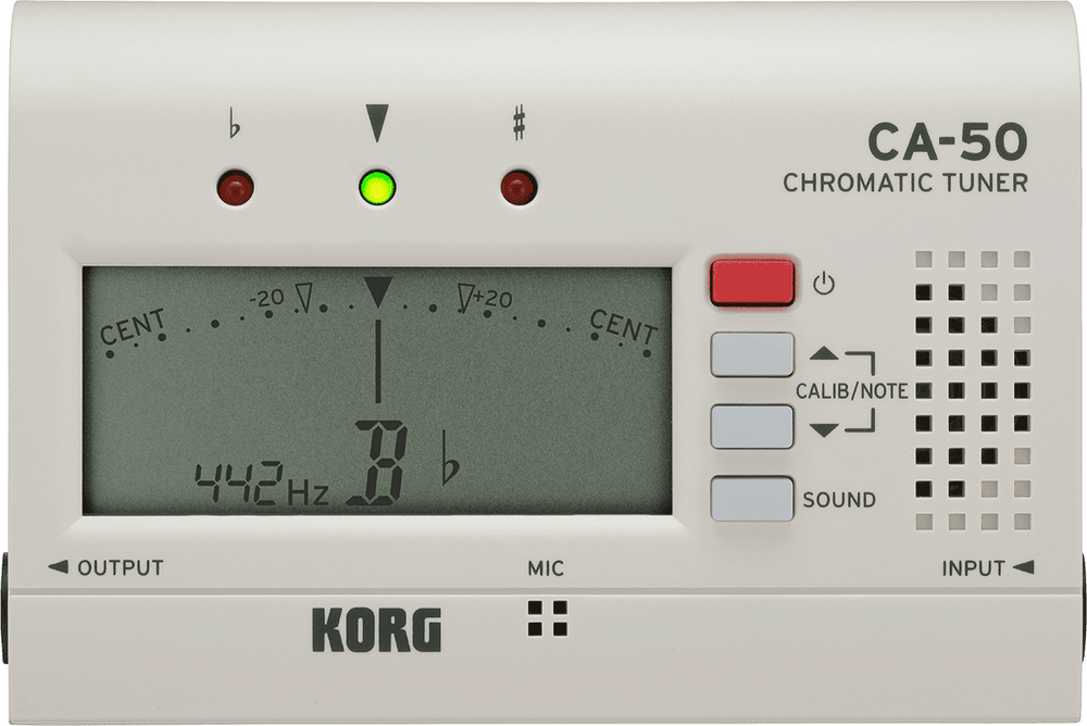 Korg CA-50 Chromatique Blanc