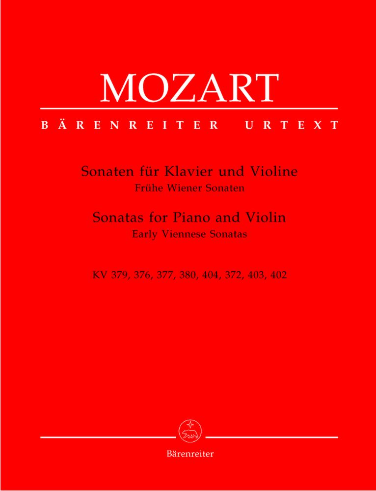 Moz W.A. - Premieres Sonates Viennoises - Violon Piano
