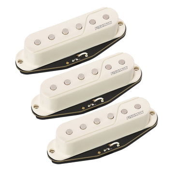 Set 3 Fluence Signature Greg Koch Strat blanc