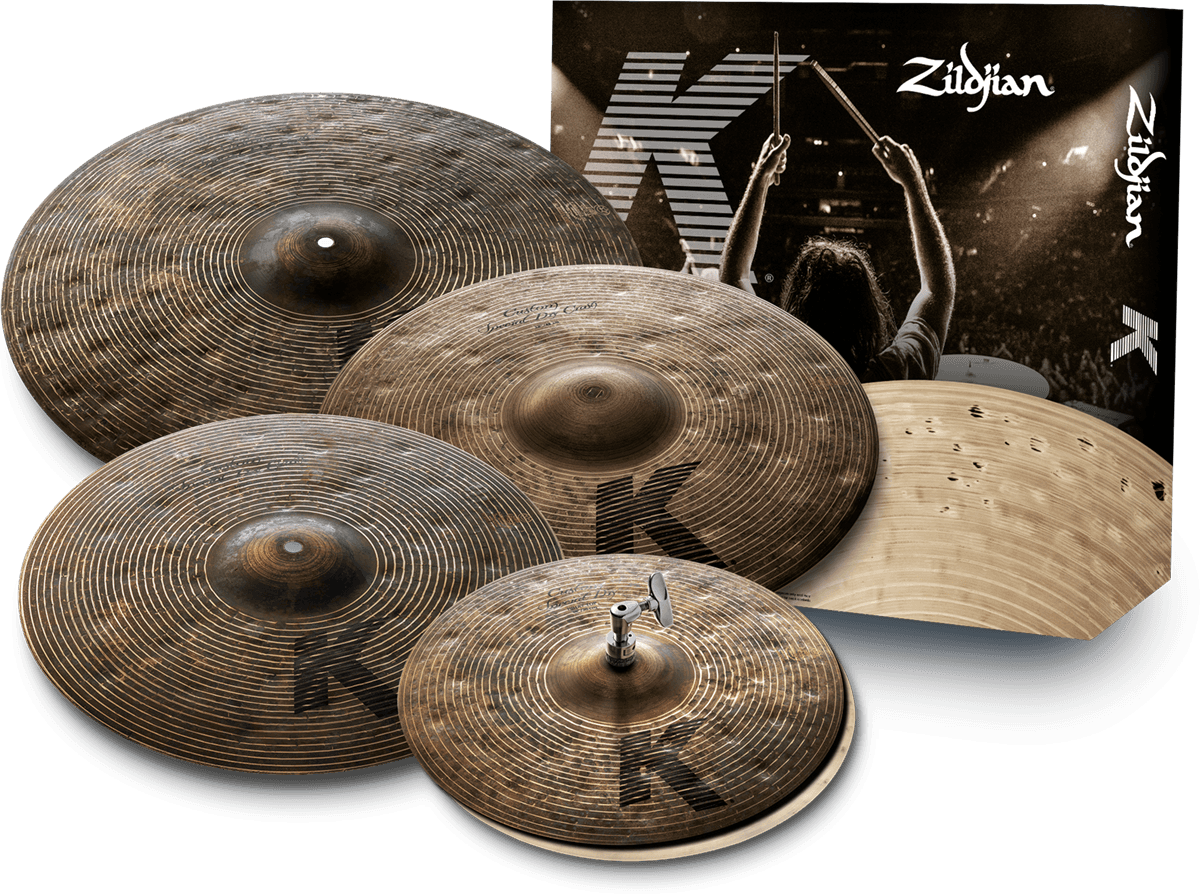 Zildjian Pack K-Custom Special Dry 14"- 16"- 18"- 21"