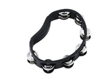 HTMT1BK - Tambourin Abs DEMI-lune Noir