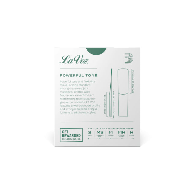 La Voz Medium Hard - Saxophone Alto