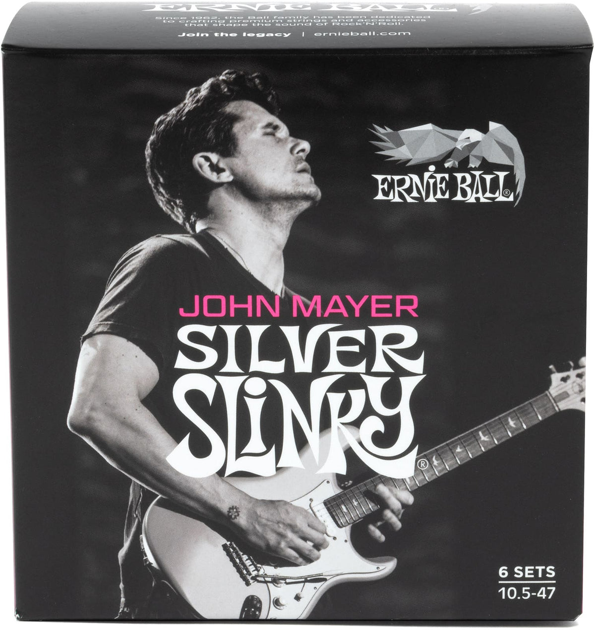 Silver Slinky Nickel Wound Sign. John Mayer - 10,5-47 - Pack De 6