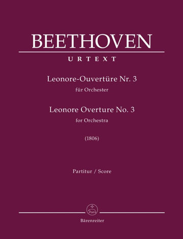 Beethoven L.V. - Leonore Ouverture N°3 - Score