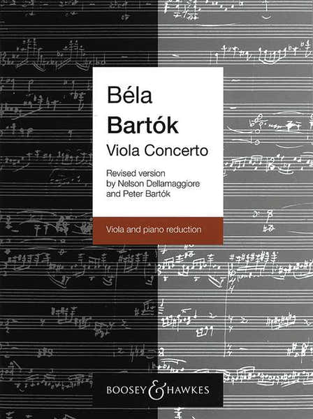 Bartok Bela - Viola Concerto Op. Posth. - Viola And Orchestra
