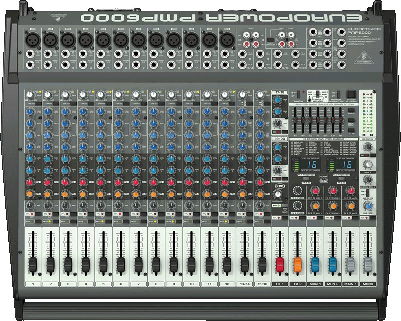 Tables de mixage amplifiées Behringer