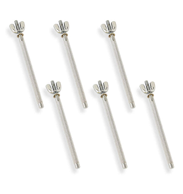 LP765 Tiges 3/8" Avec Vis Papillon Pour LP760A 6 Pieces