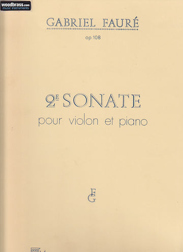 Faure - Sonate N 2 Op 108 - Violon et Piano