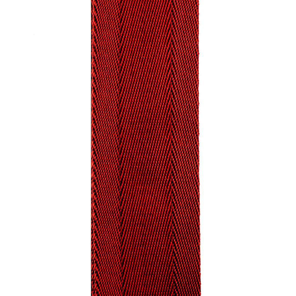50BAL11 Auto Lock Guitar Strap Blood Red