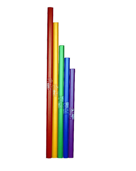Boomwhackers Basses Chromatiques - 5 Notes