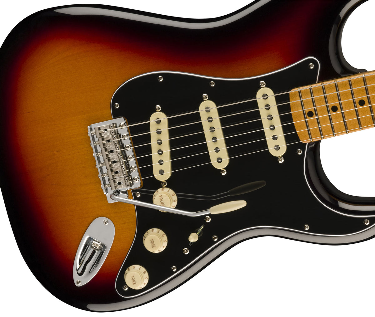 Stratocaster 70s Vintera II MN 3-color Sunburst