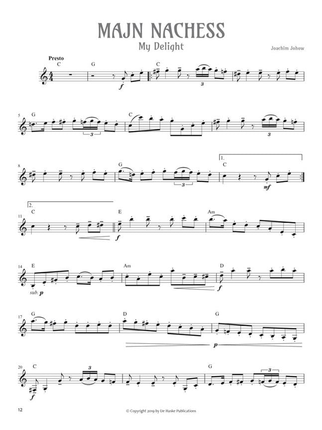 Joachim Johow - Hey Klezmorim! - Saxophone Alto