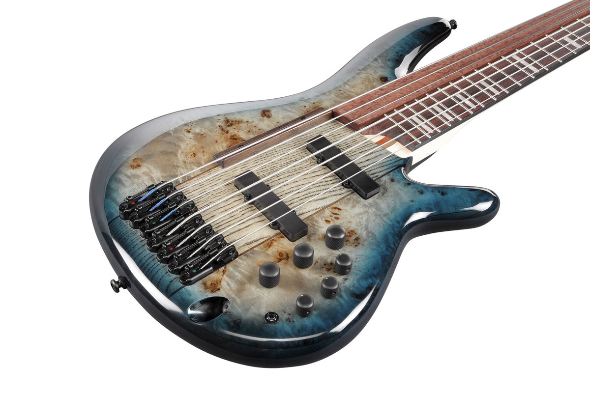 SRAS7-CBS Cosmic Blue Starburst Bass Workshop