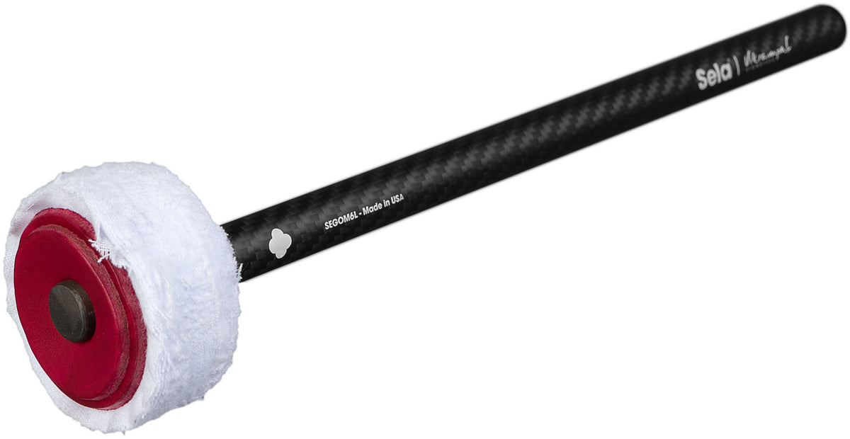 Baguette de gong Vikrampal Fine Touch Hard - Grand, naturel