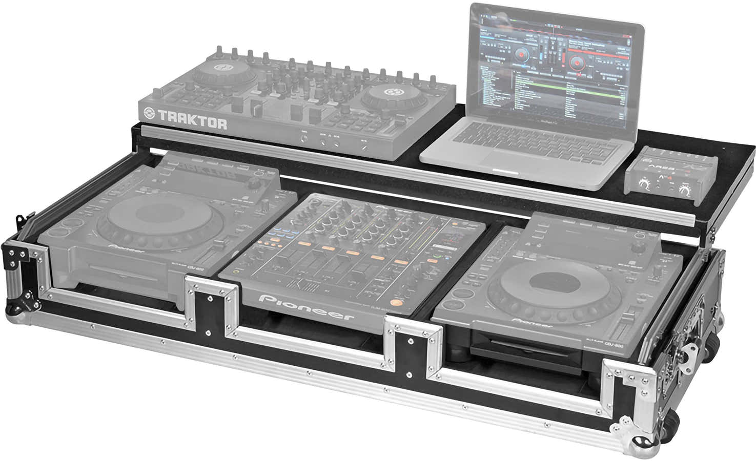 Flight Régie CDJ-2000NXS2 / DJM-900 LTS Silver