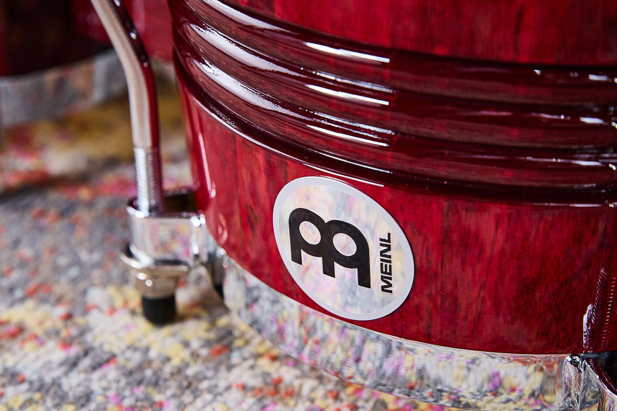 WB200WRP-CH - Marathon Exclusive Serie Bongo 6 3/4" Macho & 8" Hembra - Wine Red