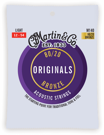 M140 Originals 80/20 Bronze Light 12-54