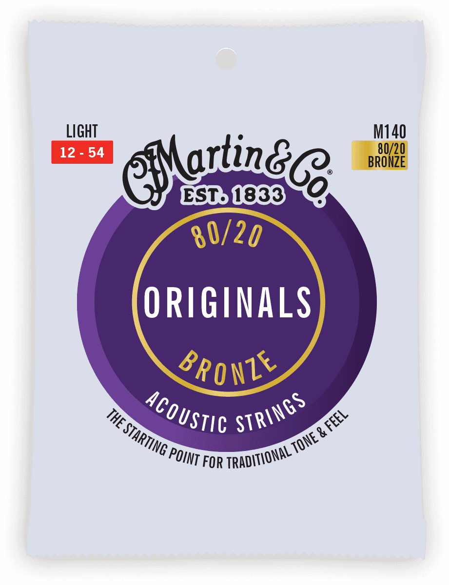 M140 Originals 80/20 Bronze Light 12-54