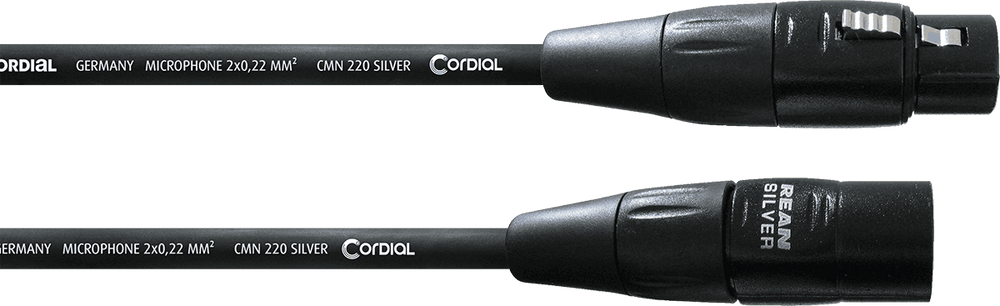 Cordial Câble Micro XLR 10 M