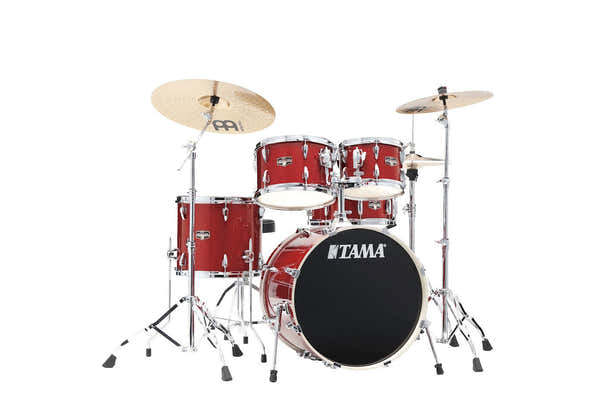 Tama Imperialstar Fusion 20 Drum Burnt Red Mist
