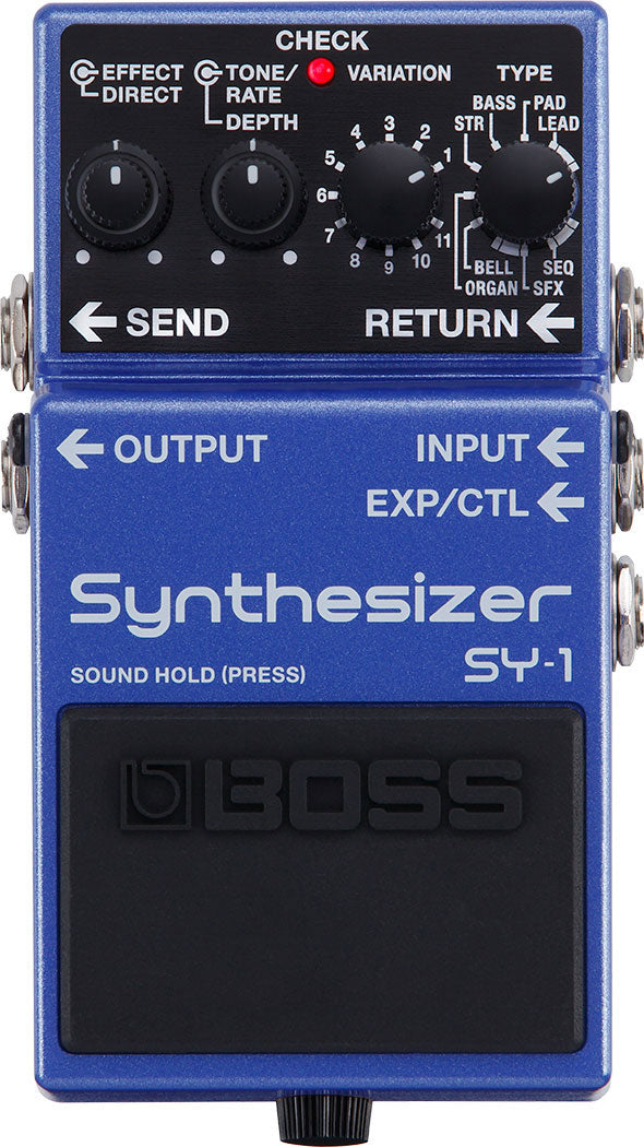 Boss SY-1 Compact Pedal Guitar Synthesizer