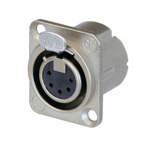 Neutrik Connecteurs Audio Embases XLR DLX 5 Ples Femelle