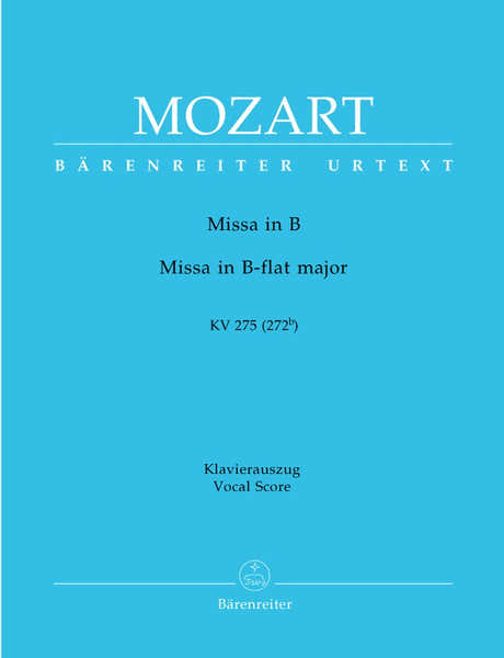 Moz W.A. - Messe En Sib Majeur Kv 275 - Ch Piano