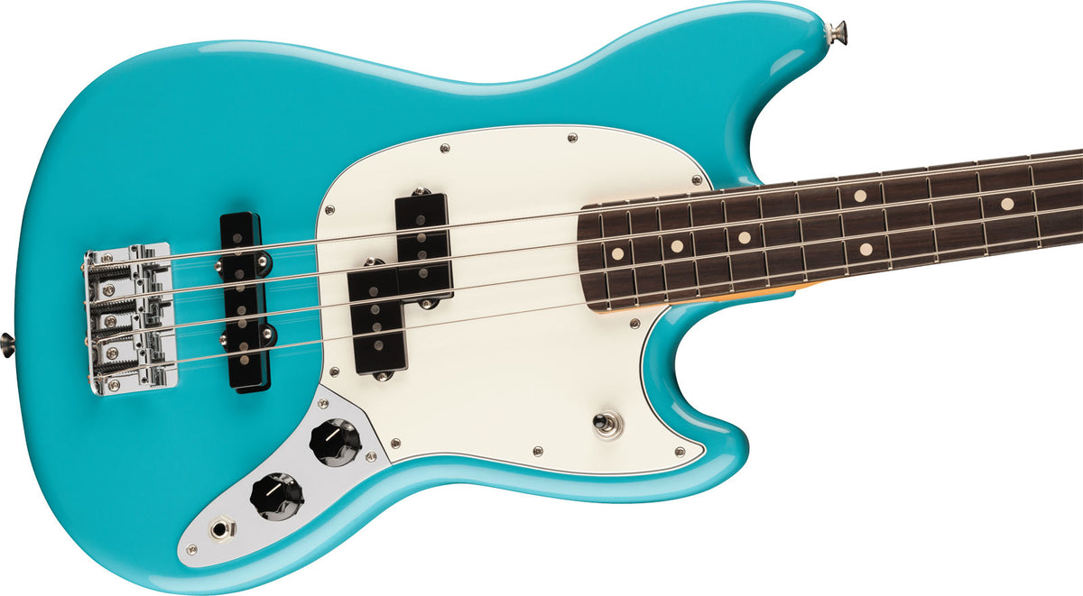 Mustang Bass PJ Player II RW Aquatone Blue