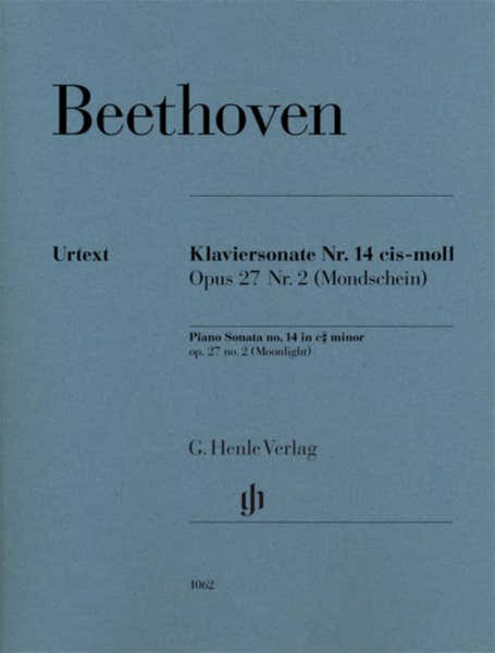 Beethoven L.V. - Piano Sonata No. 14 C Sh Minor Op. 27,2 Clair De Lune