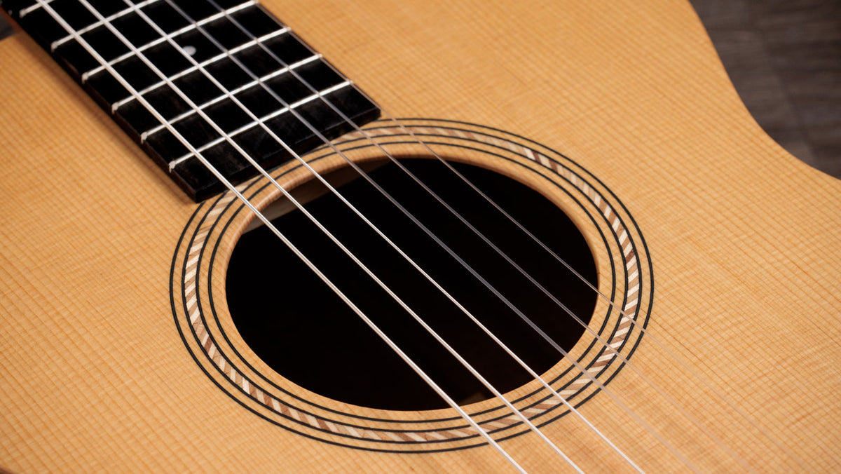 Academy 12e-N LTD,Figured Koa/Spruce