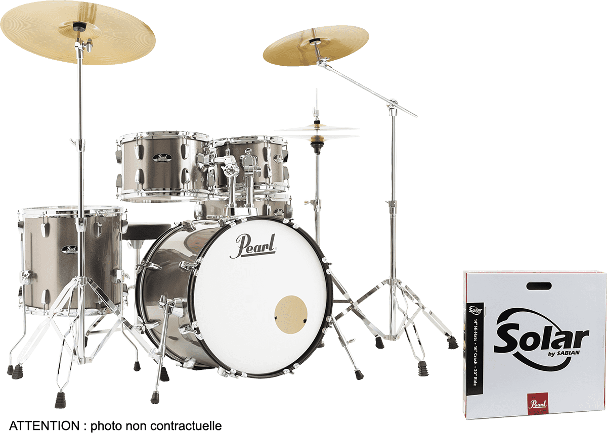 Roadshow Fusion 20 + Pack Solar Sabian 2C Bronze Metallic